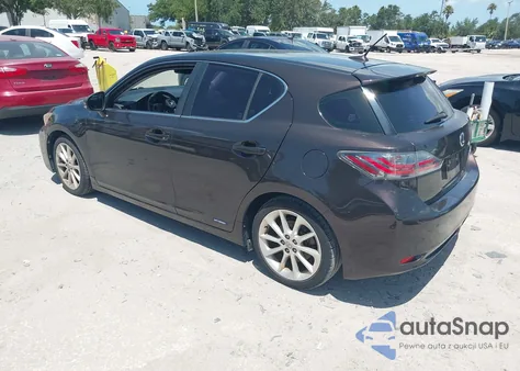 2011 Lexus Ct 200H Premium z USA, uszkodzony, nr VIN JTHKD5BH2B2020124